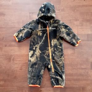 Columbia Camouflage Fleece Baby Bundler